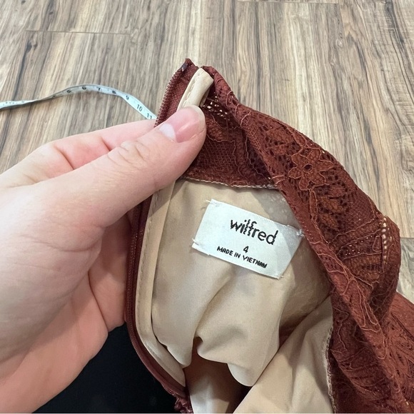 Aritzia Wilfred Janvry Long Sleeved Lace Dress - Picture 8 of 10